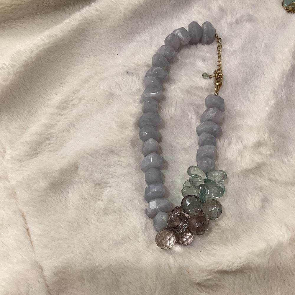 Chunky Stone Necklace J Crew